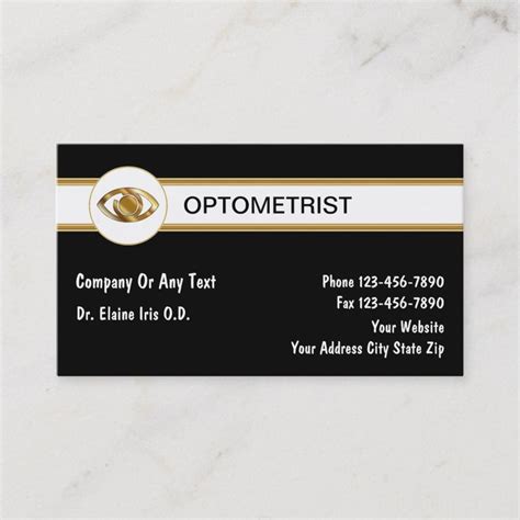 optometry business card holder|Optometrist Business Card Holders .